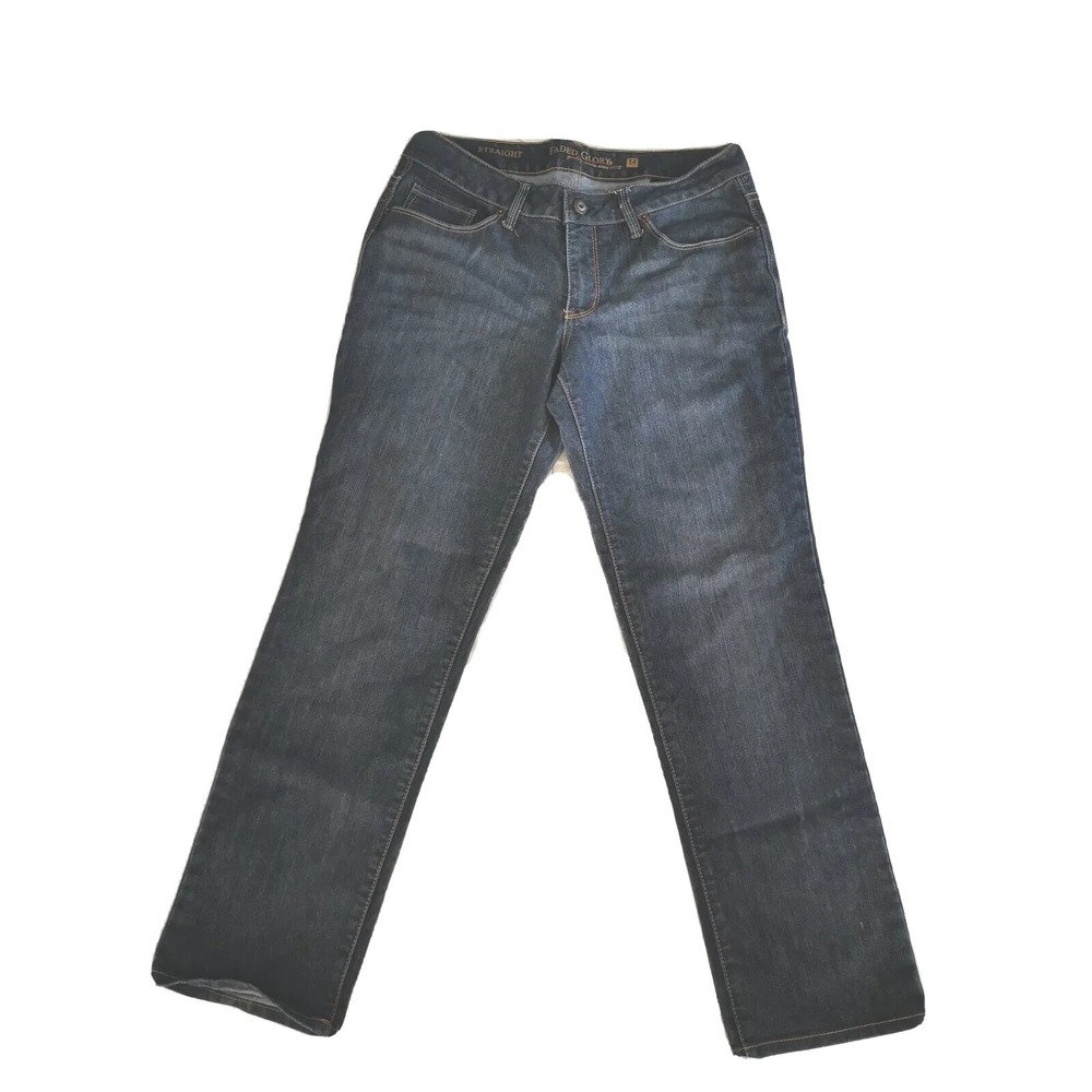 Faded GLORY Blue JEANS WOMEN'S SIZE 14 32/33 Inseam 29